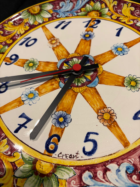 Ceramic wall clock